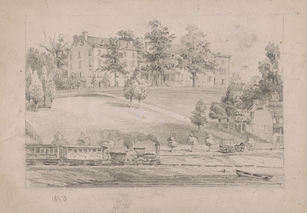 Oakland Hall near Norristown 1850