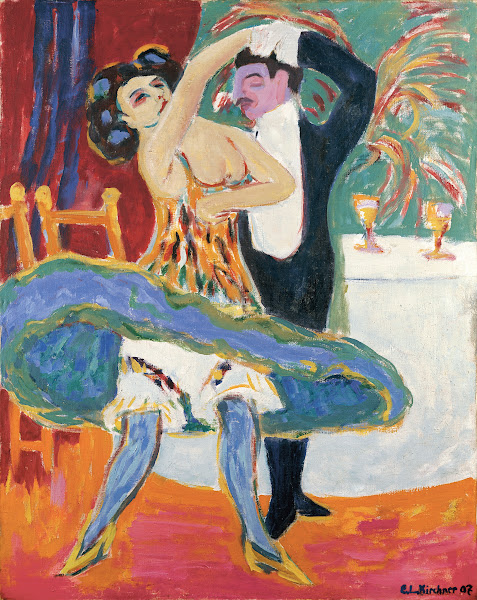 Vaudeville Theater English Dancing Couple ca 1909