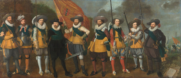 Archers of the flag of Captain Abraham Boom and Lieutenant Oetgens van Waveren 1