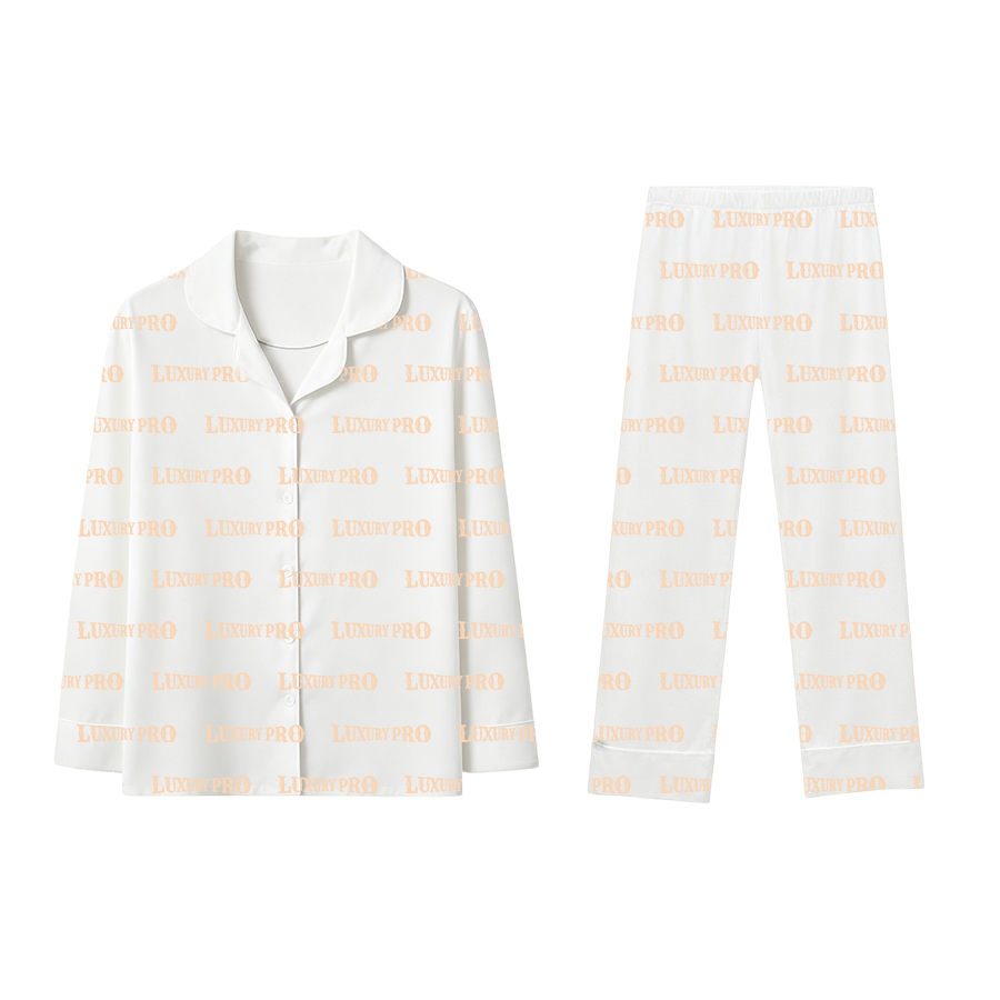 AOP Children's Long Sleeve Shirt & Long Pants Pajama Set-BYDRTCXCSTZ