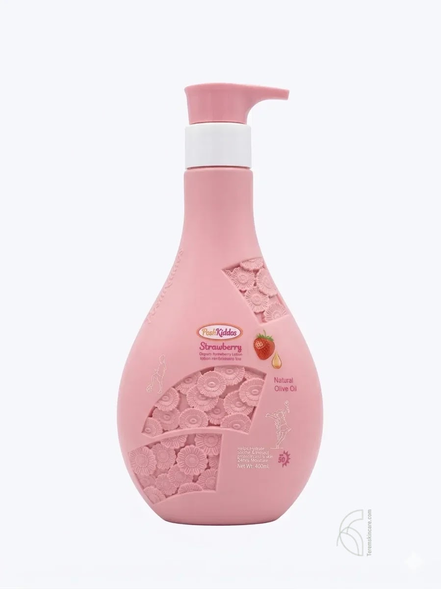 PoshKiddos Strawberry Organic Revitalizing Lotion