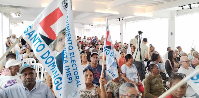 MOVIMIENTO ELECTORAL PEÑAGOMISTA EN SANTO DOMINGO ESTE REALIZA ENCUENTRO DE APOYO AL PRESIDENTE ABINADER.