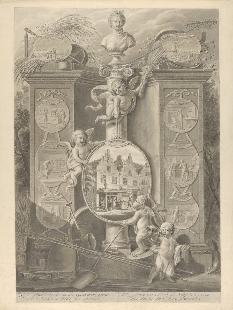 Allegory of the Bakers Trade 1807
