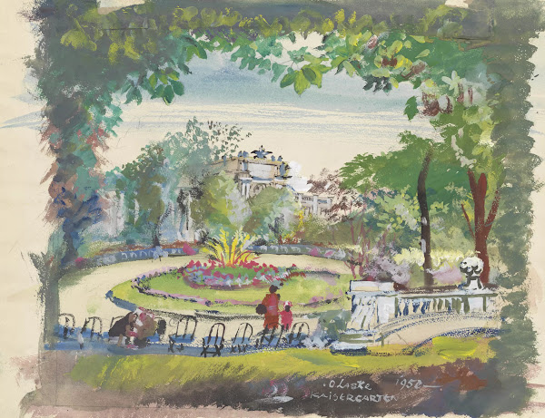 I Burggarten 1950