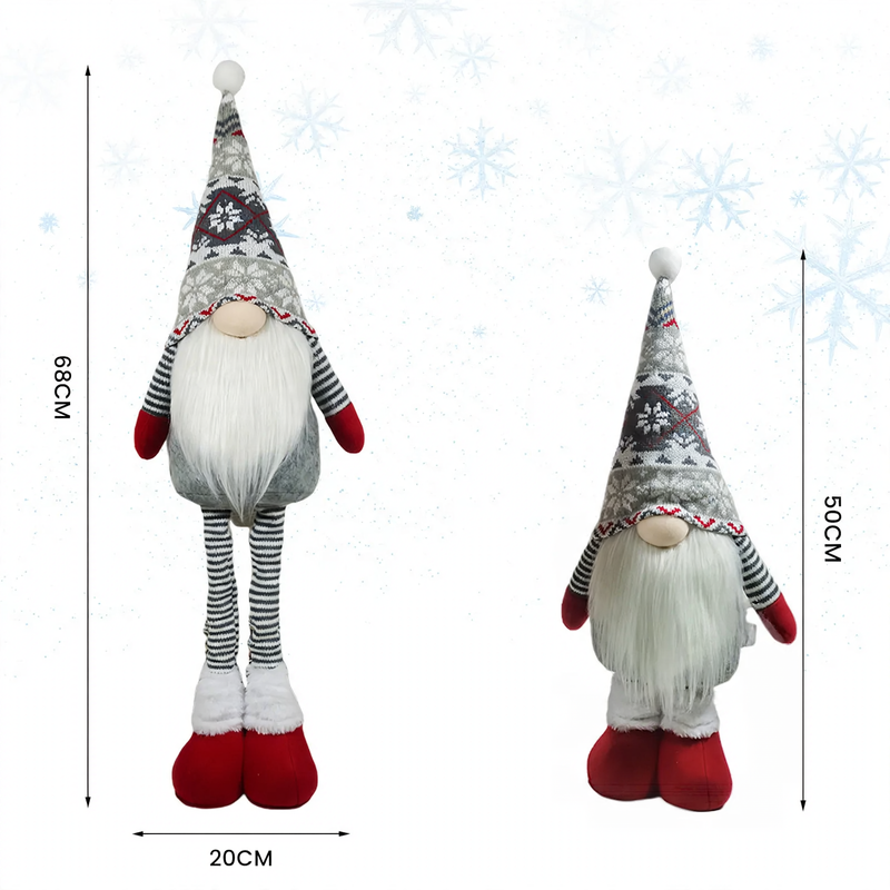Telescopic Gnome Figure, height-adjustable