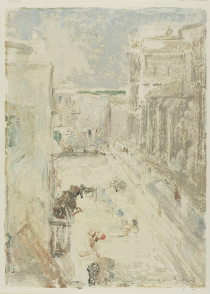 Street in Seville 1905
