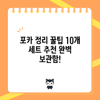 EGMI 포토카드, 포토카드 수납, 가오레칩 보관함, 포카 정리, 포토카드 보관