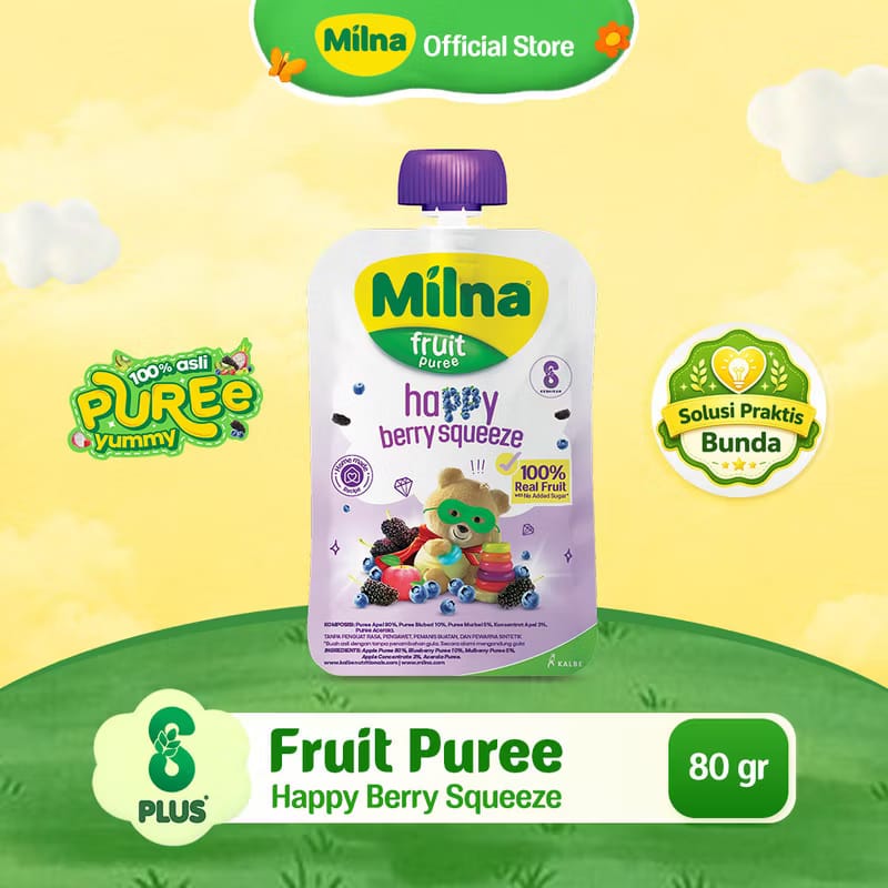 Milna Fruit Pure Happy Berry Squeese