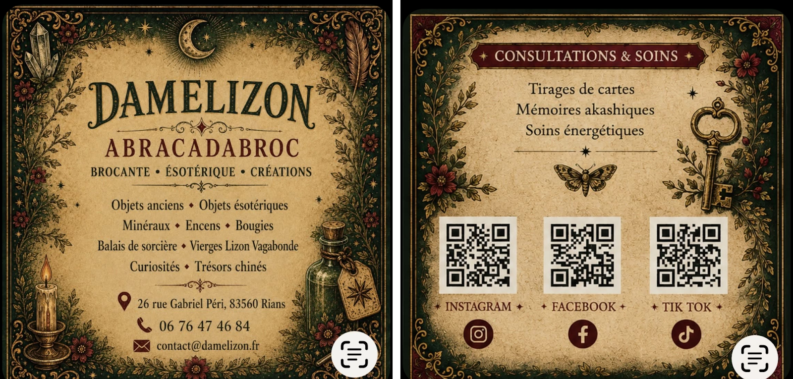 Damelizon — Abracadabroc