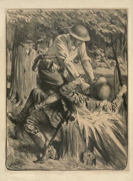 Au bois belleau 1918