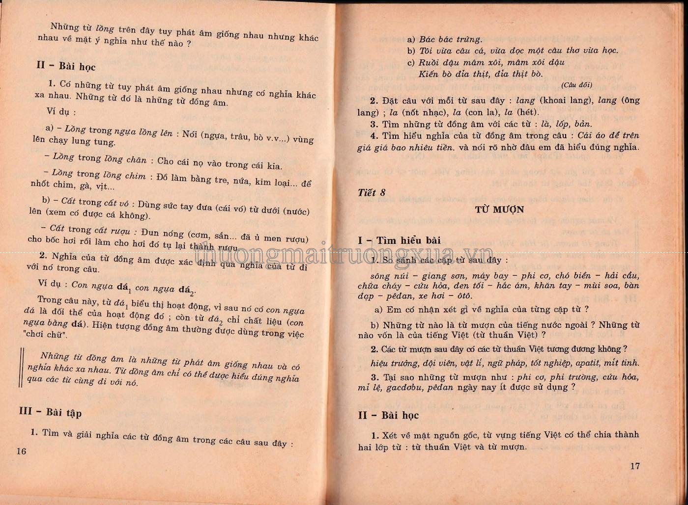 Tiếng Việt 6 (tập 1 2001) - Trang 56