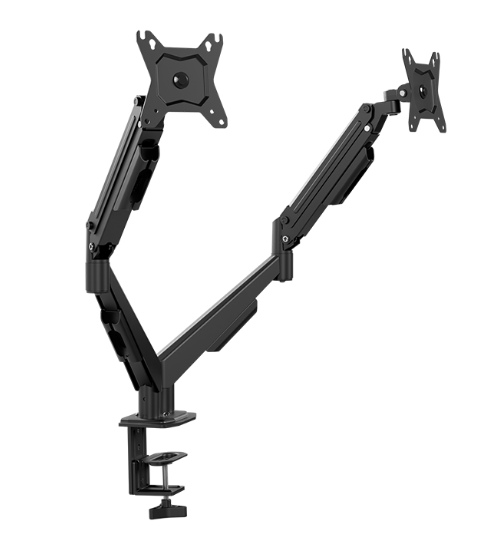 Klip Xtreme Desktop to Monitor Mounting Kit - Dual - 13-32in