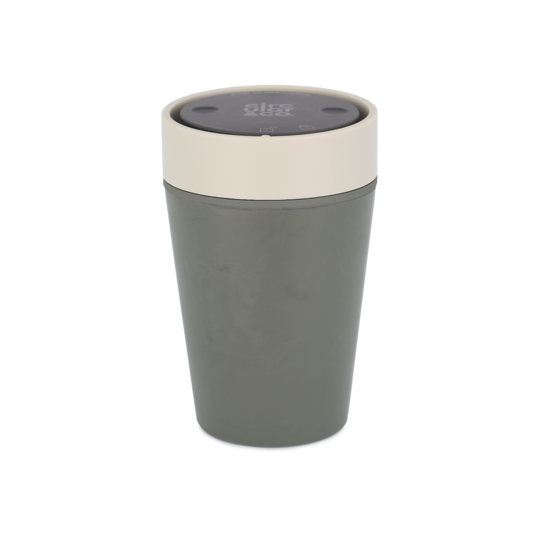Traceable Marine Plastic Cup 8oz Ecru