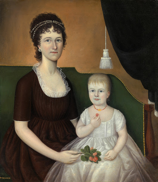 Elizabeth Grant Bankson Beatty Mrs James Beatty and Her Daughter Susan c 1805