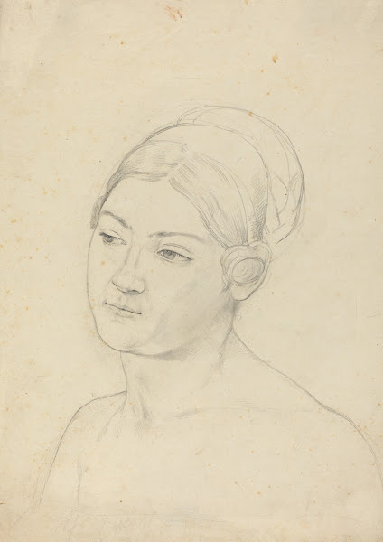 Head of a Young Woman