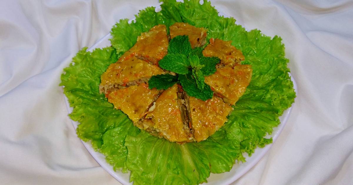 Chả khoai môn hấp