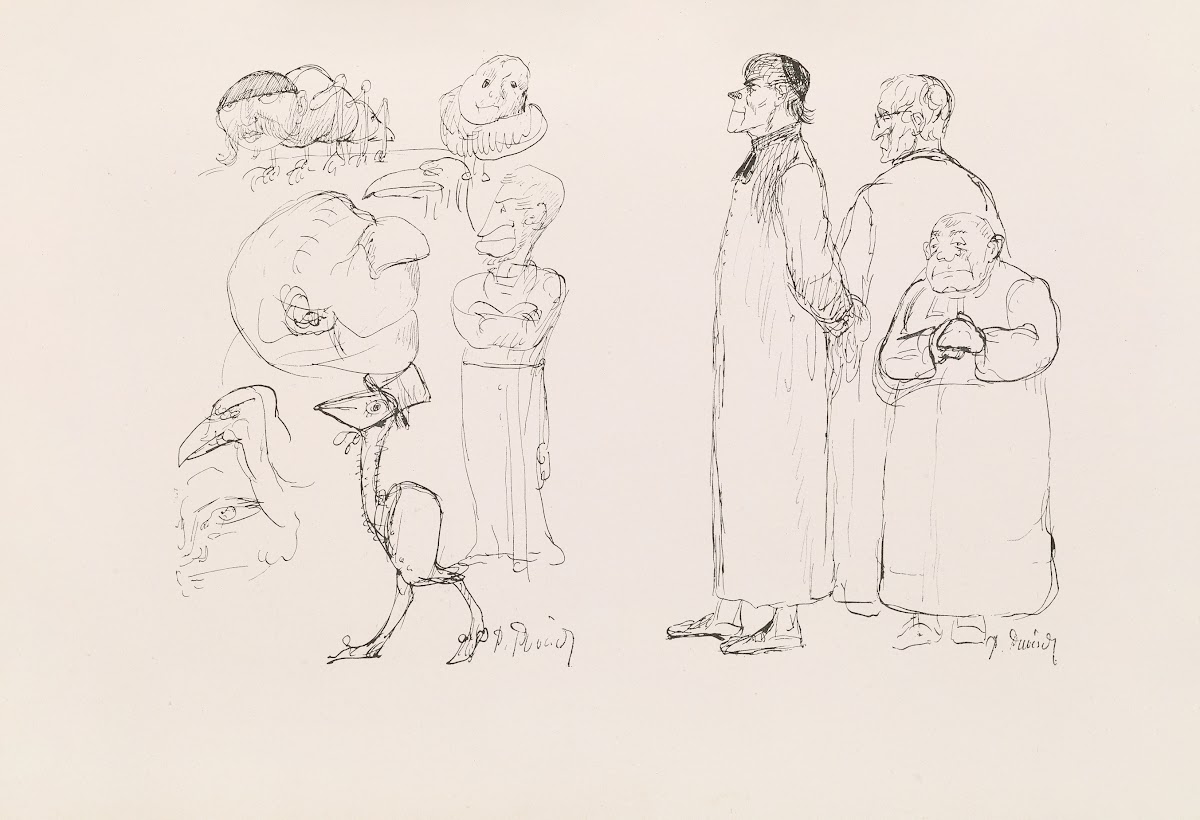 Les caricatures de Puvis de Chavannes Pl20 1906