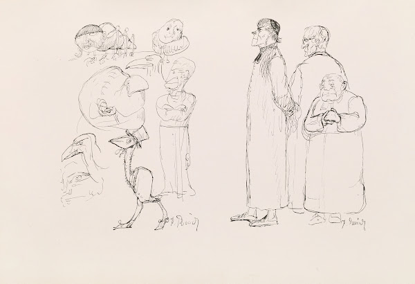 Les caricatures de Puvis de Chavannes Pl20 1906
