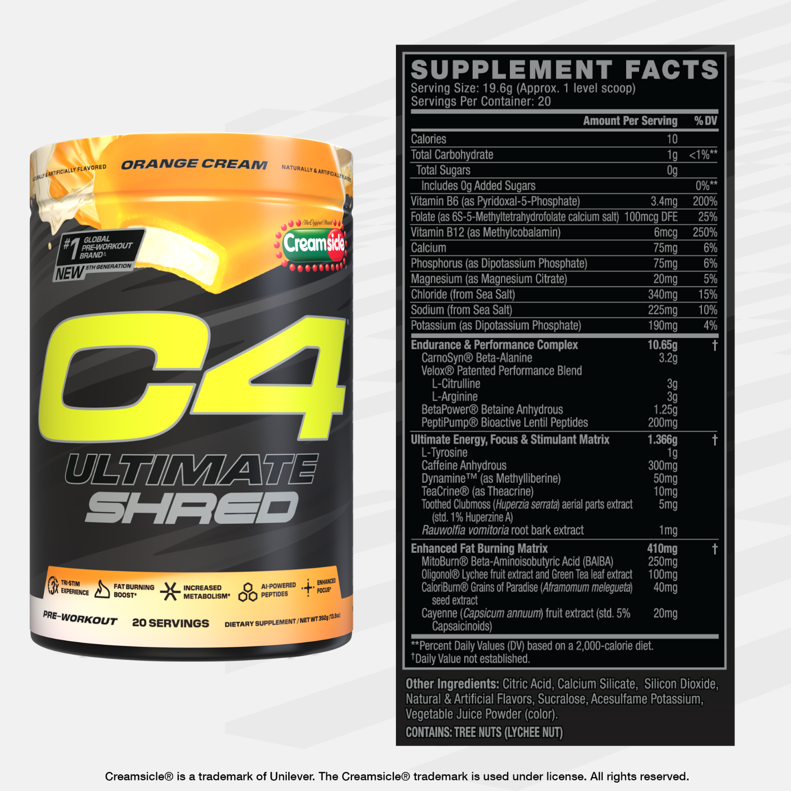 C4 Ultimate Shred Pre-Workout