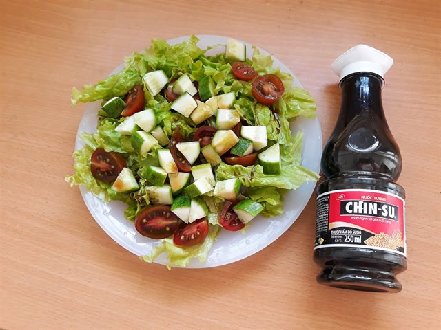 Salad Dưa Leo Cà Chua Nước Tương CHIN-SU