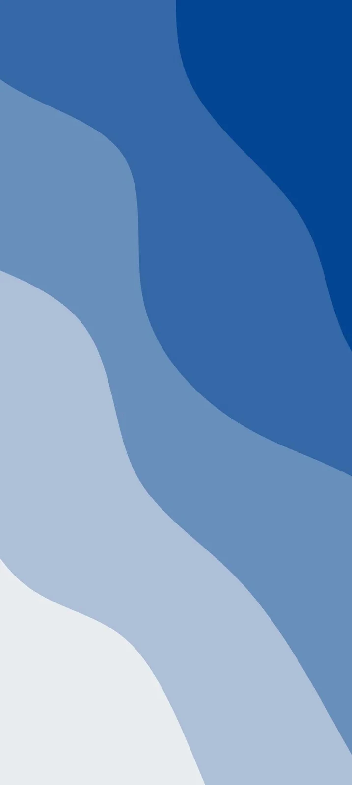 Abstract Blue Wave Wallpaper - Minimalist Digital Art iPhone Wallpaper (917x2047)
