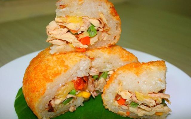 Gà Bọc Xôi Chiên