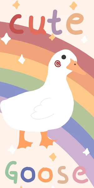 Cute Duck Full HD iPhone Wallpaper Background