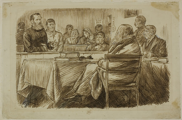 Court Scene 1870 91