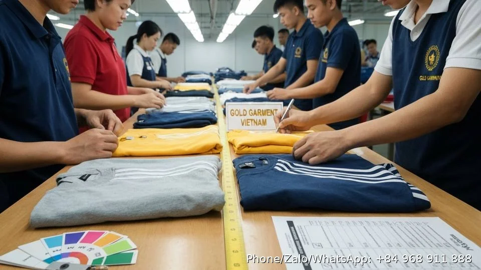 Adidas Apparel Manufacturing - Gold Garment Vietnam