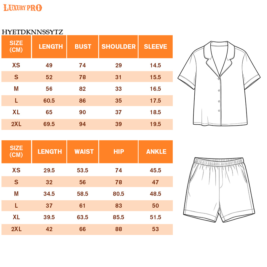 AOP HY Kids Short Milk Silk Pajama Set
