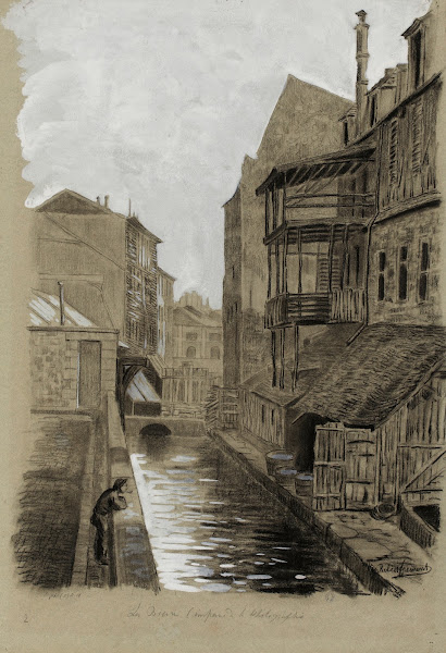 La Bièvre impasse de la Photographie 5ème arrondissement 1895 1905
