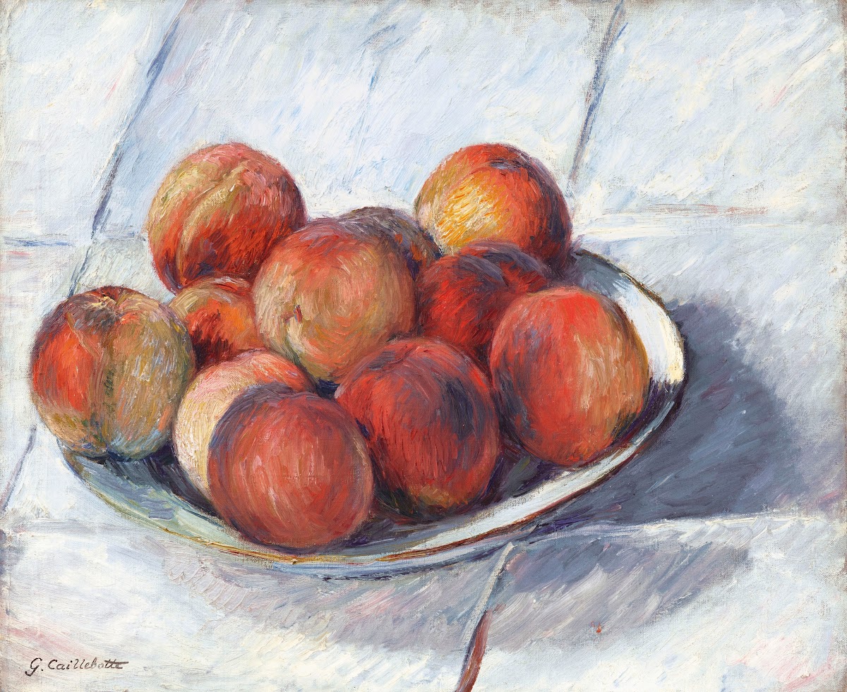 LAssiette de pêches circa 1882