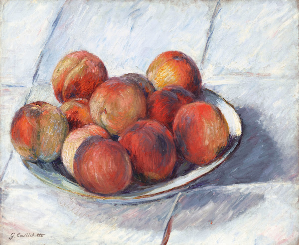 LAssiette de pêches circa 1882