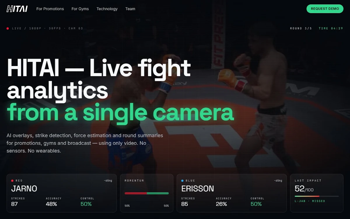 Captura de Strikevision by HIT Coach