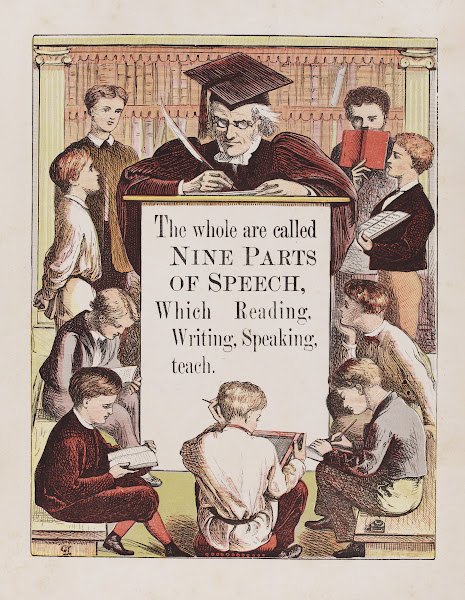 Nine parts of speech 1868