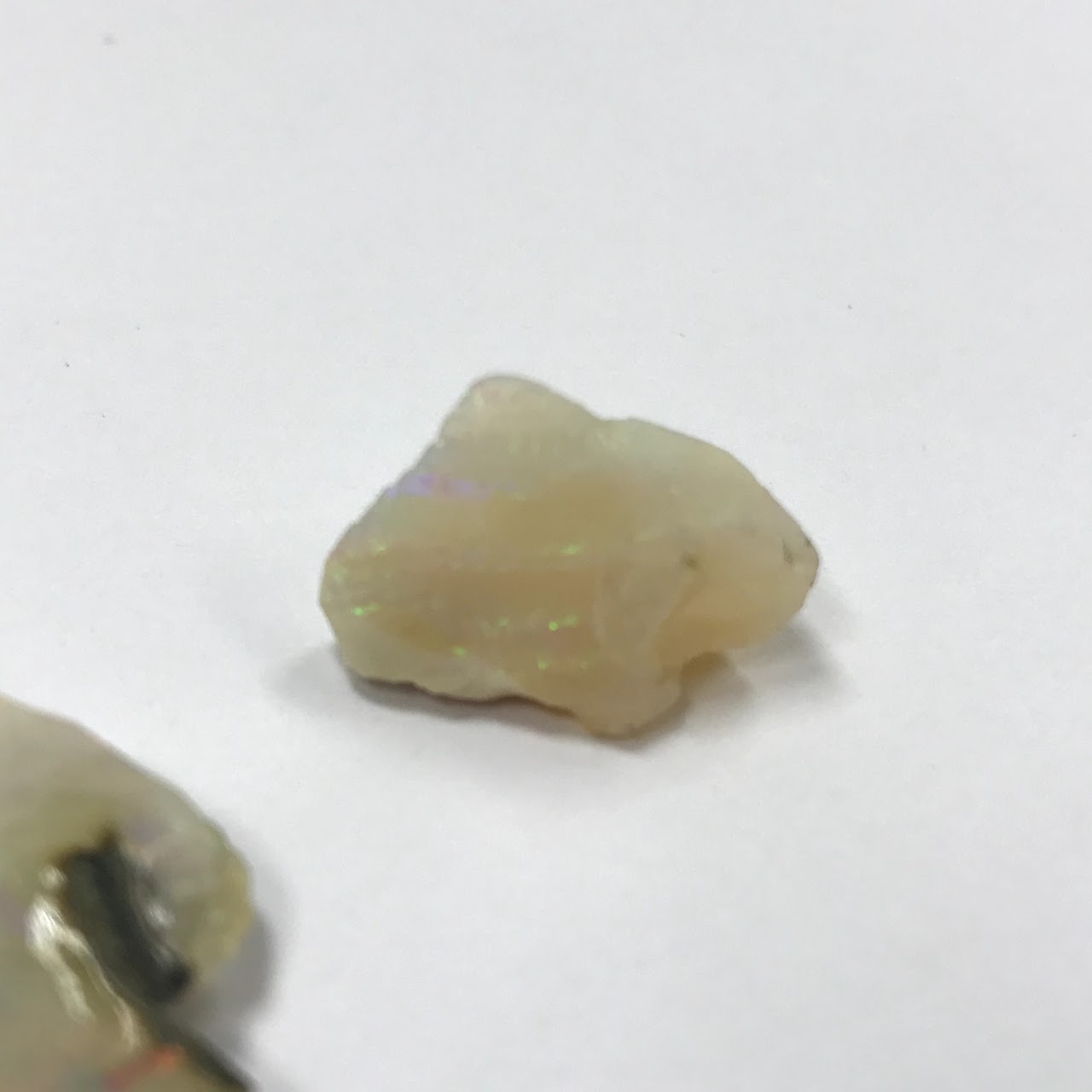 Brazilian Rough Opal Specimen Pair