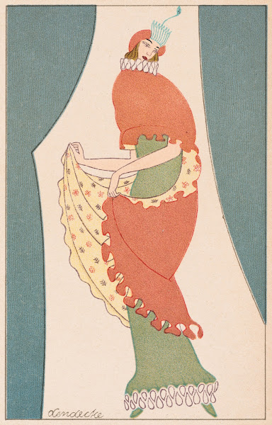 Nr 852 Modekarte 1912
