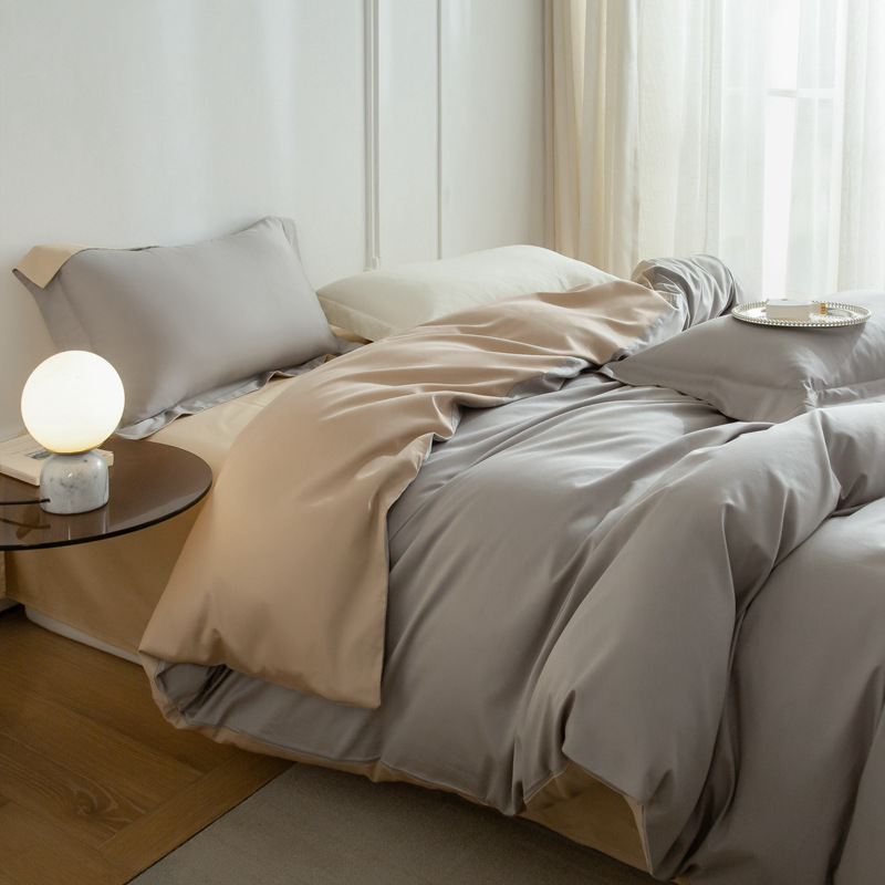 Cotton Bed Linen Set, 100s Long-Staple, Elegant