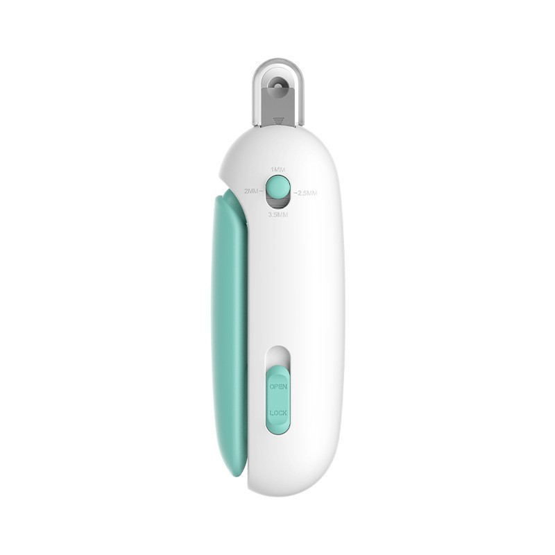 Nail clipper for cats and dogs with adjustable hole