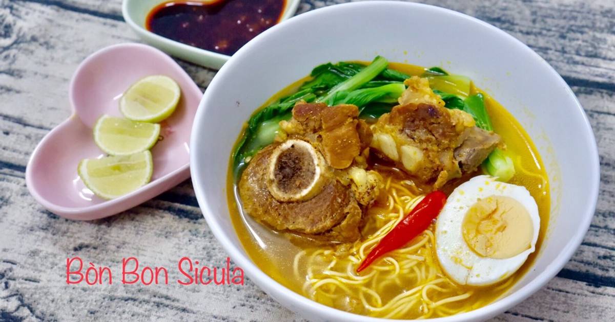 Mì Sườn Kho