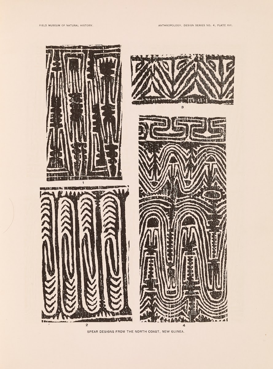Decorative art of New Guinea Pl14 1925