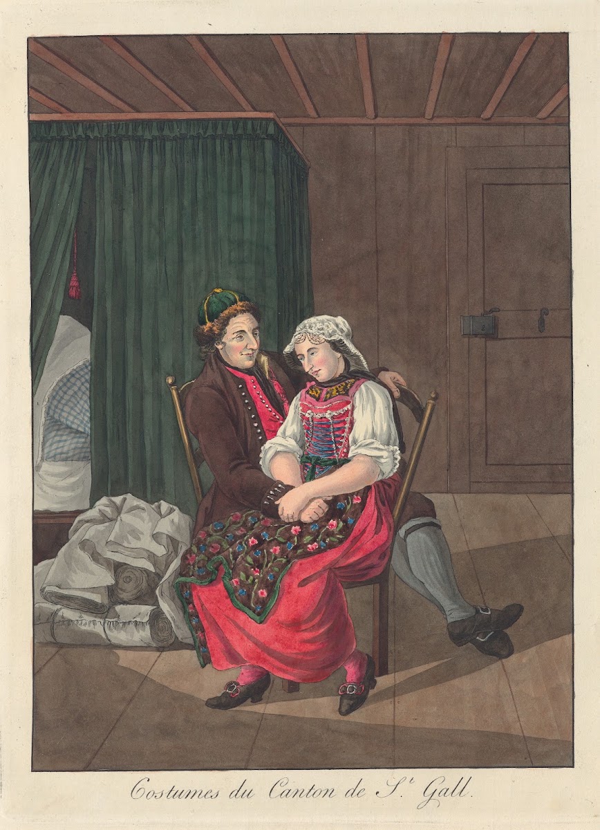 Costumes du Canton de St Gall 1808