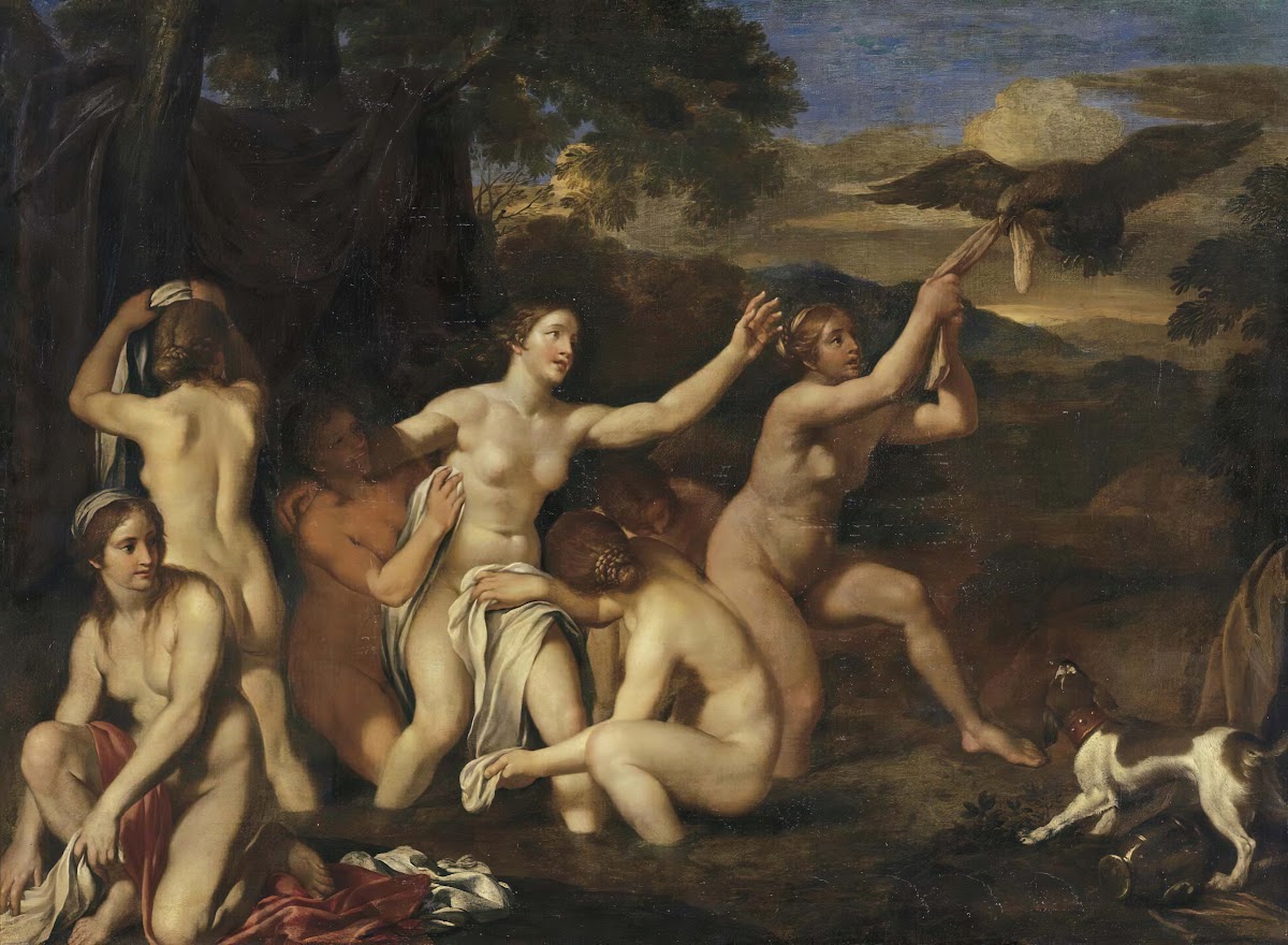Diana And Nymphs Bathing