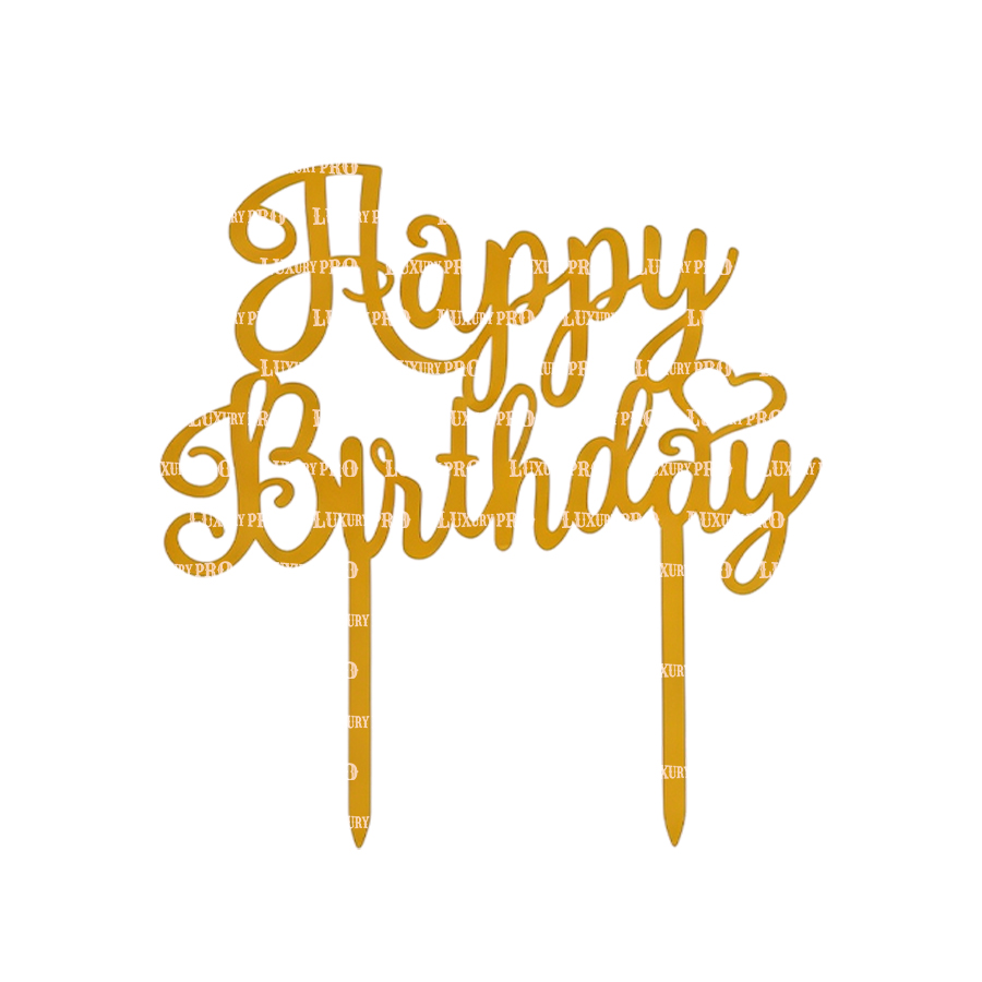 Colorful Acrylic Cake Picks