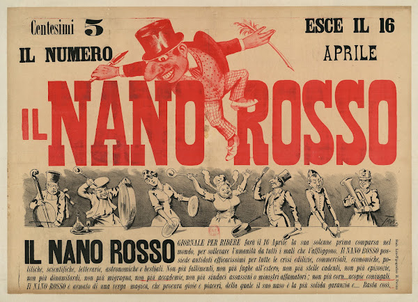 Il Nanno rosso giornale per ridere 1890