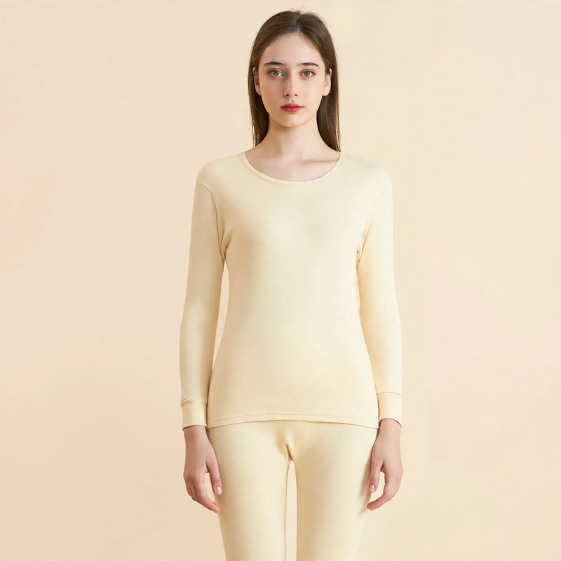 Cotton Thermal Underwear Set for Men and Women