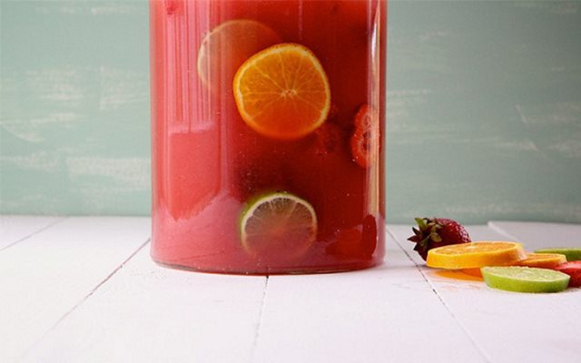 Cocktail Dưa Hấu Dâu Tây