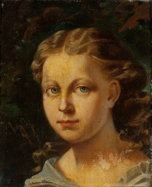 Portrait of Ludwika Rozwadowska née Zamoyska 1859