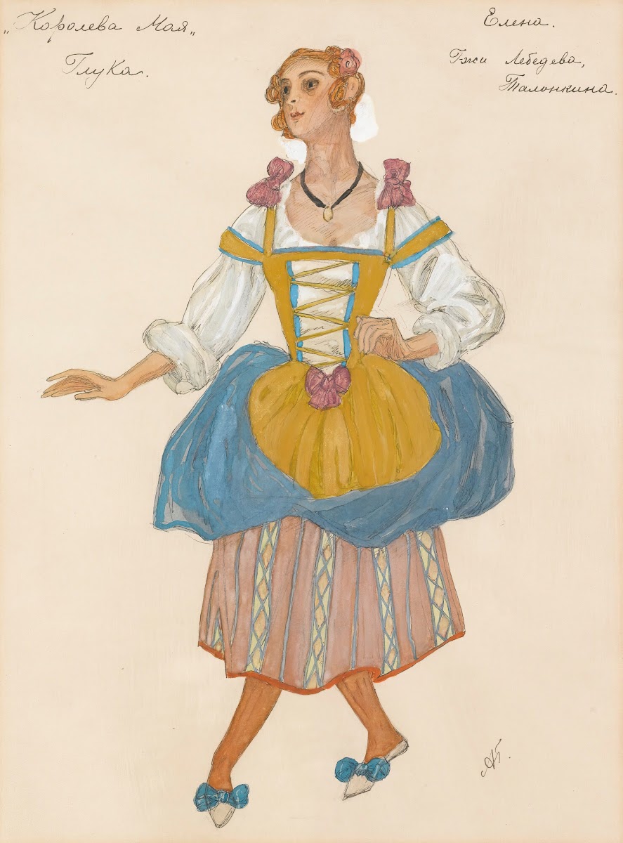 Costume Design For The May Queen I