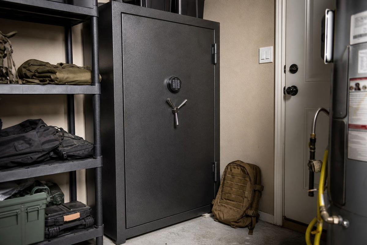 home-defense firearm storage considerations for Denison property owners